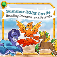 Reading Dragon Card #6 Badge
